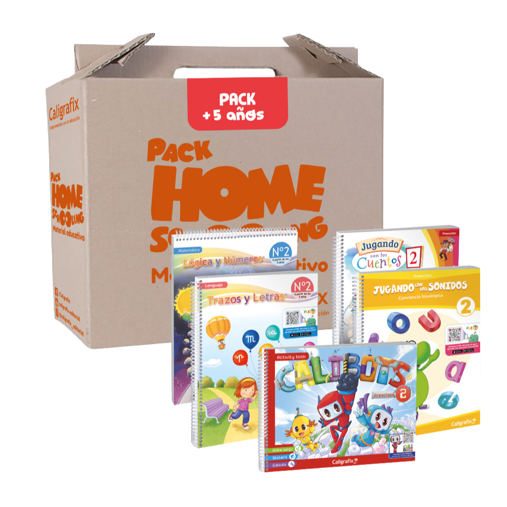 Pack Homeschooling Kínder