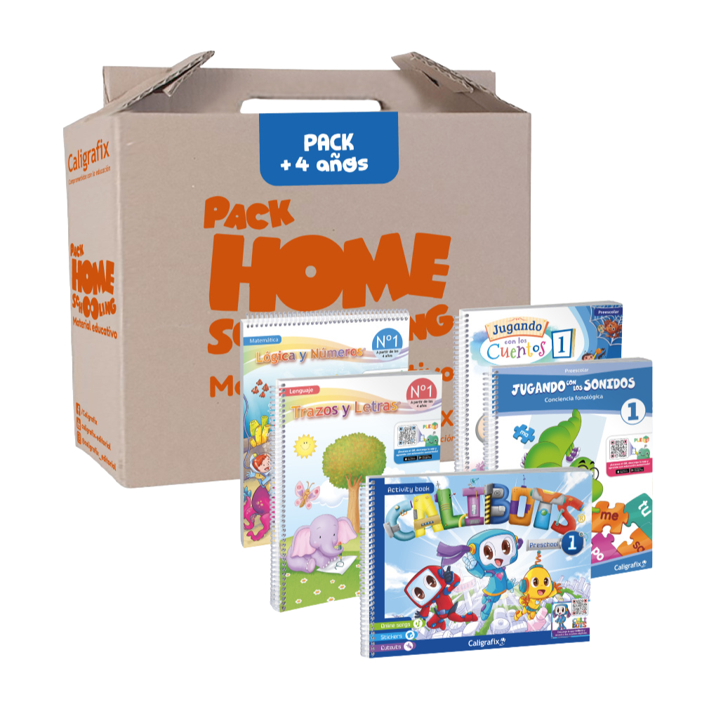 Pack Homeschooling Prekínder