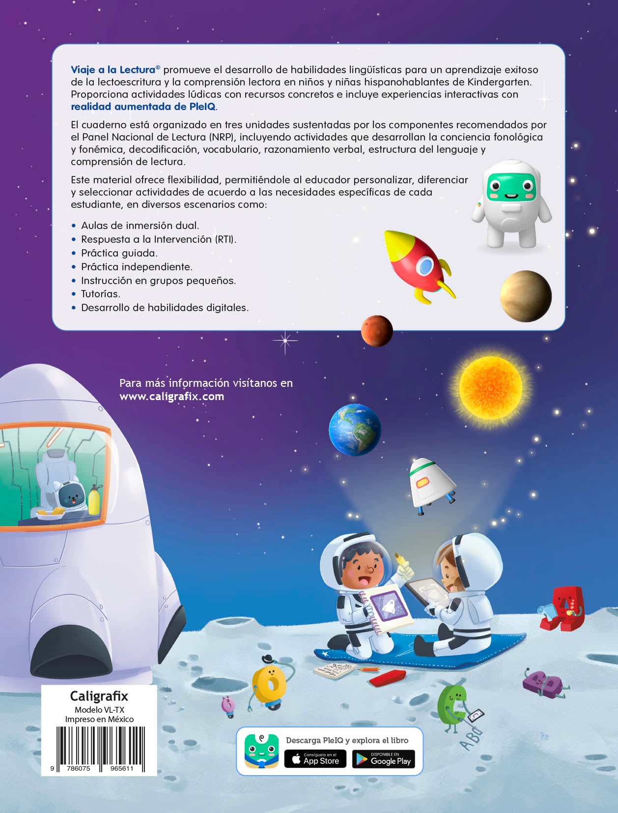 Viaje a la Lectura – Cuaderno de Lenguaje Inicial